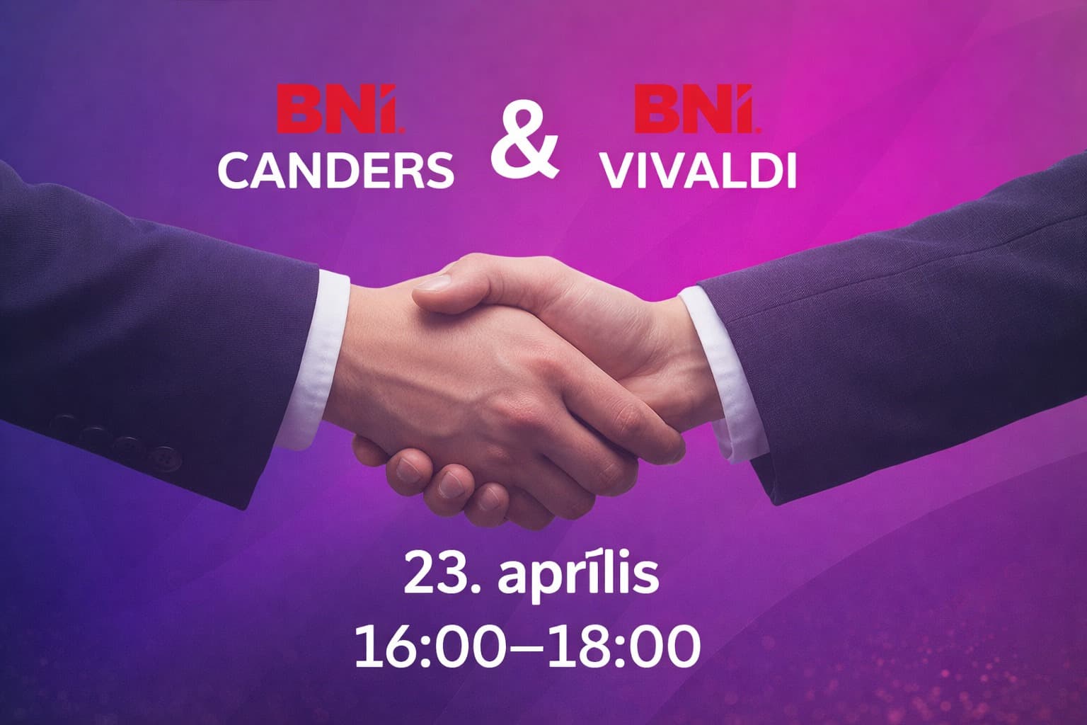 Grandiozā BNI Vivaldi un BNI Canders klātienes tikšanās | 23.04.2026.
