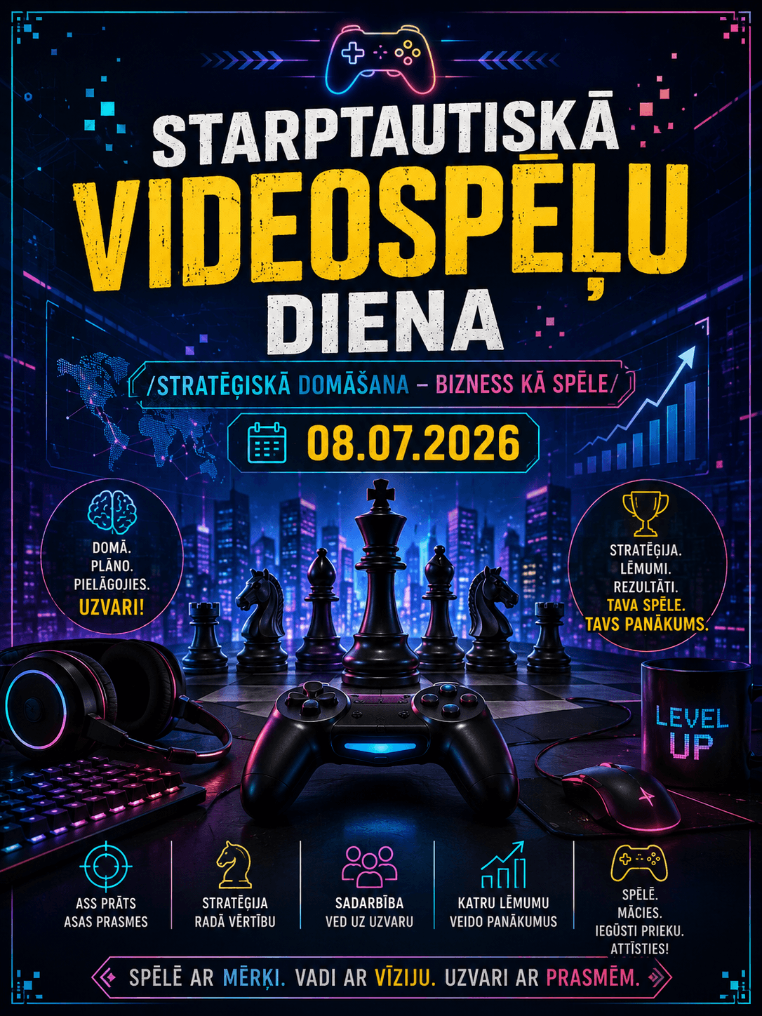BNI Vivaldi Zoom rīts ar viesiem I Starptautiskā videospēļu diena 🎮