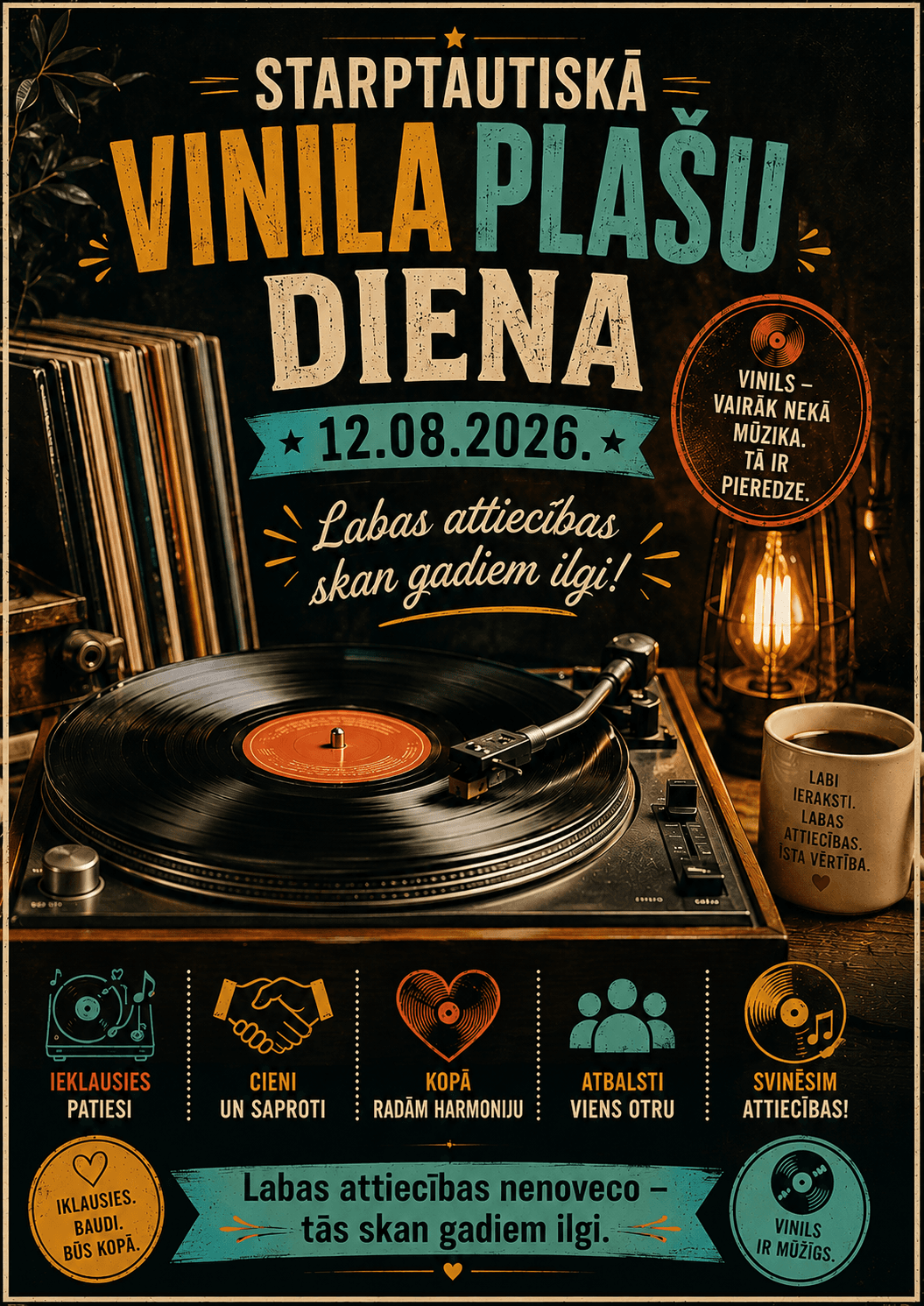 BNI Vivaldi Zoom rīts ar viesiem | Starptautiskā vinila plašu diena 🎵